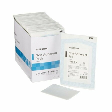 MCKESSON Non-Adherent Dressing, 2 x 3 Inch, 1200PK 16-4292